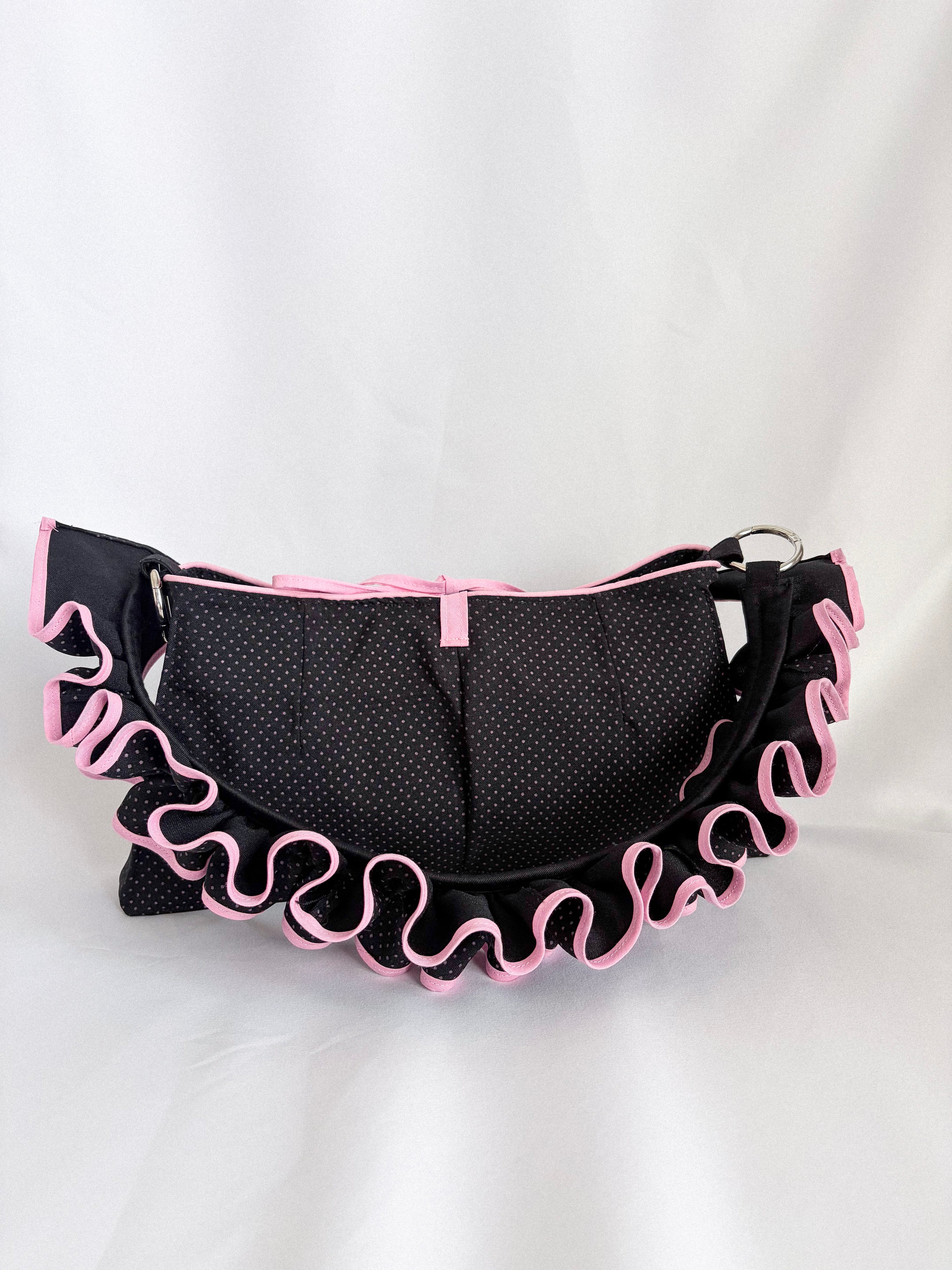 Pink Polka Shoulder Bag