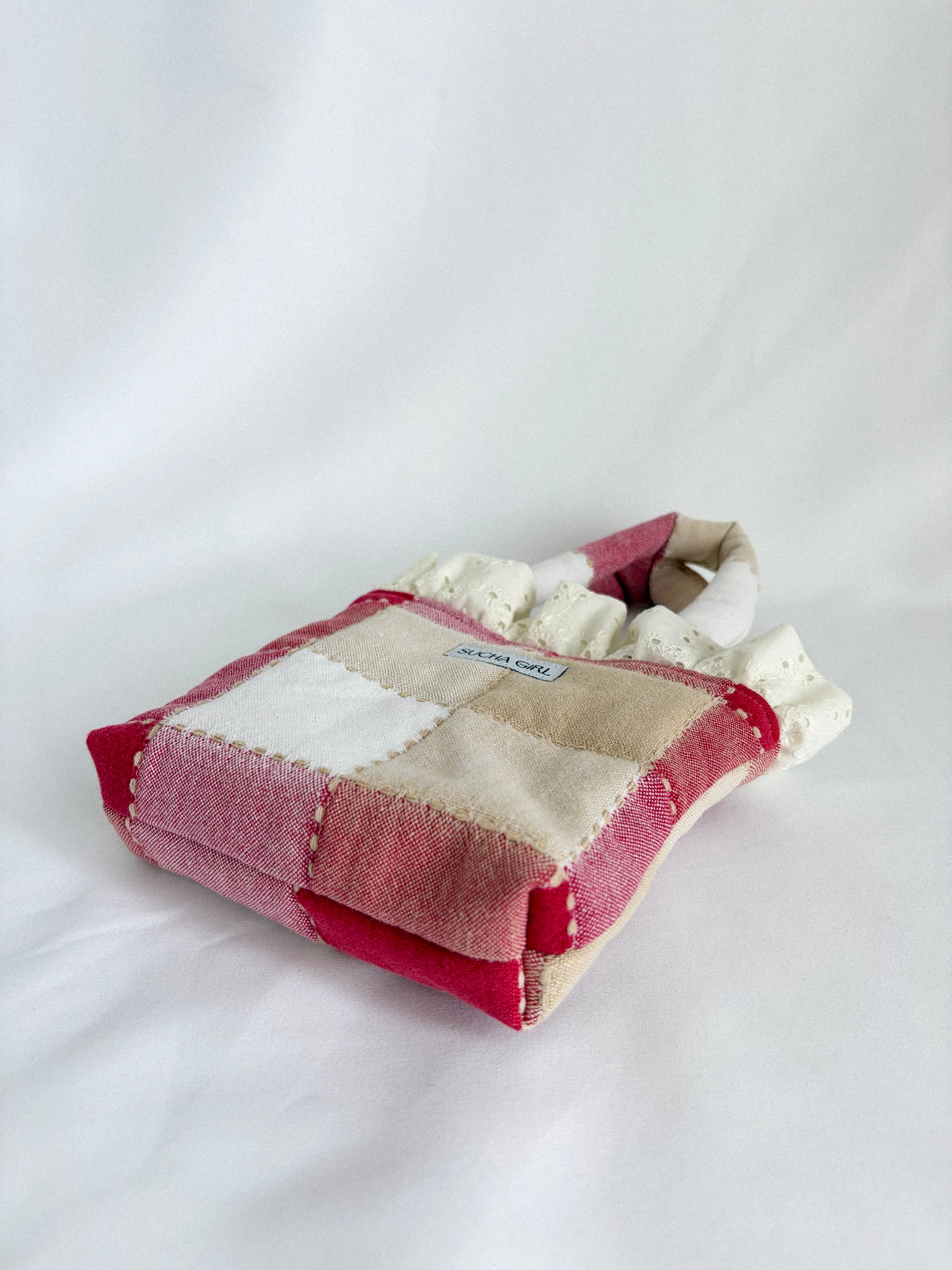 Mini Tote - Patchwork Picnic