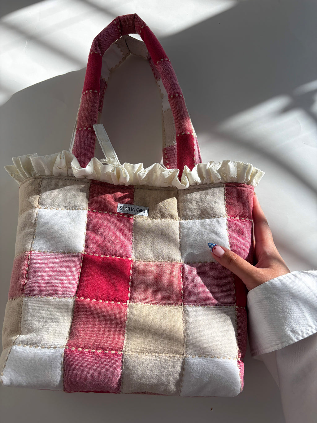 Medium Tote - Patchwork Picnic