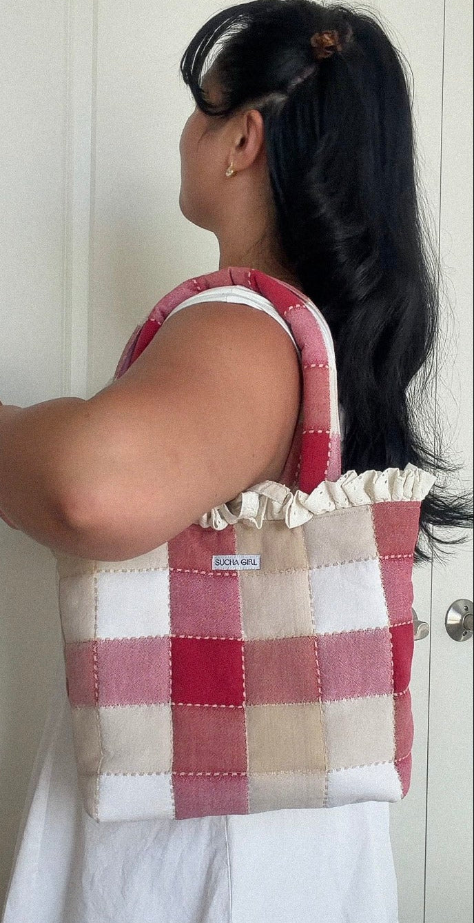Medium Tote - Patchwork Picnic