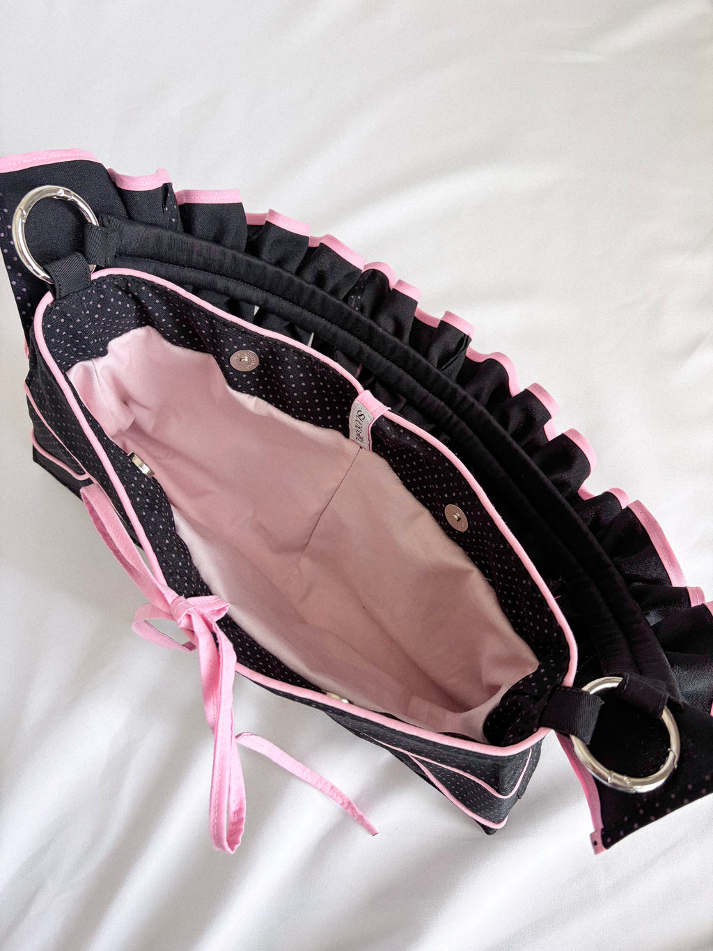 Pink Polka Shoulder Bag