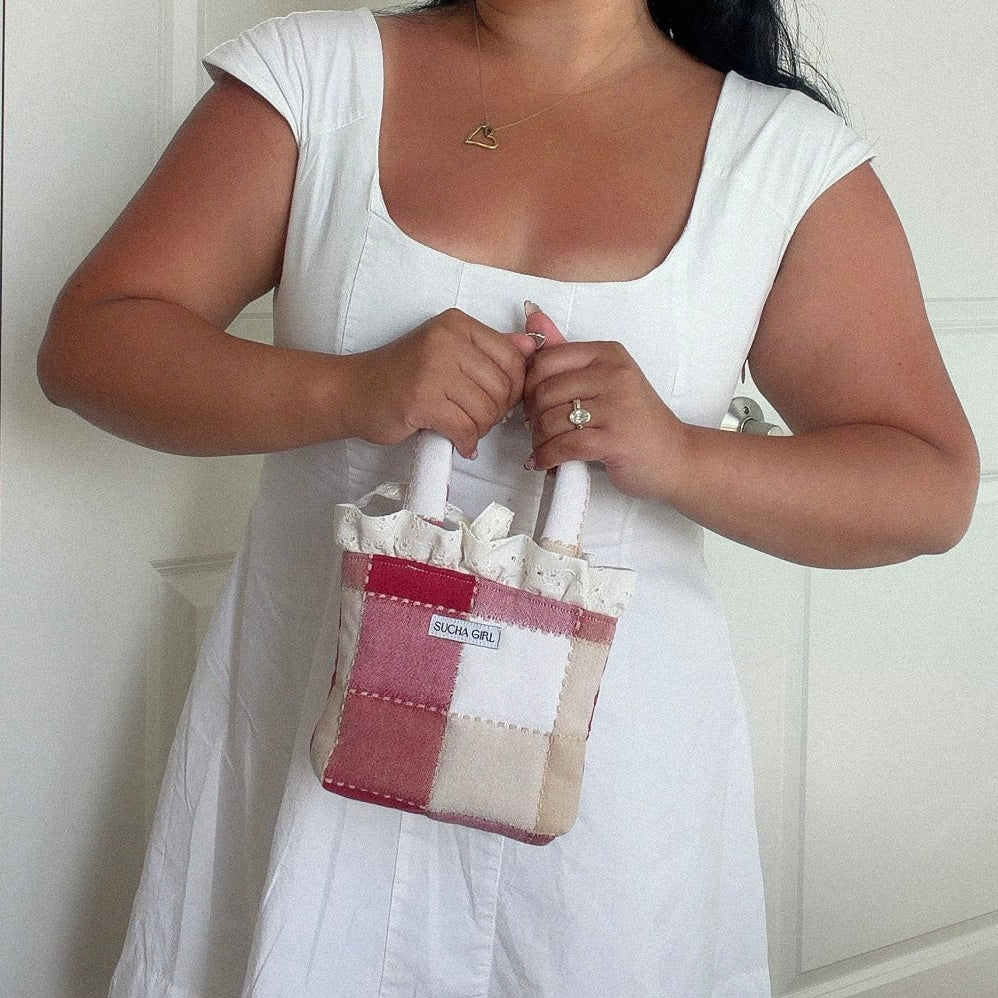 Mini Tote - Patchwork Picnic