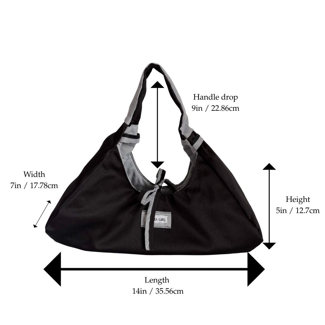 Reverse Purse - Black & White
